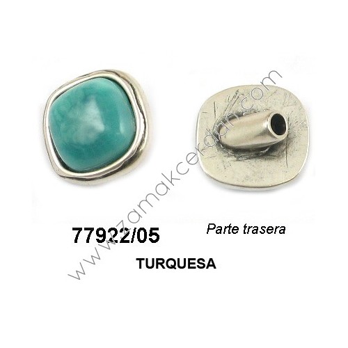 TERMINAL CUADRADO CON TURQUESA