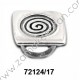 ANILLO CUADRADO CON ESPIRAL