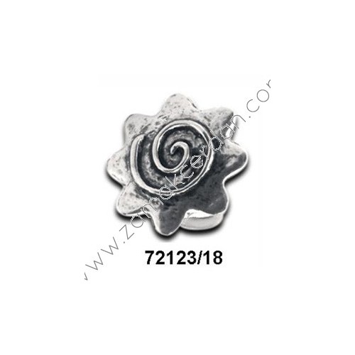 ANILLO ESTRELLA CON ESPIRAL