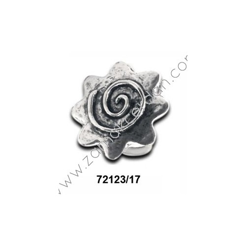 ANILLO ESTRELLA CON ESPIRAL