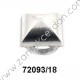 ANILLO CUADRADO LISO FORMA PIRAMIDE