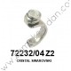 MEDIO ANILLO CON BRILLANTE REDONDO