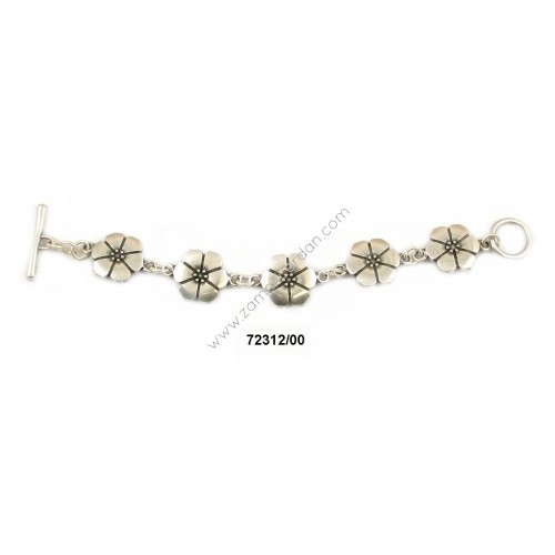 PULSERA COMPLETA FLORES