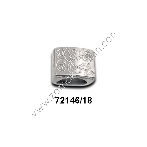 ANILLO RECTANGULAR LABRADO