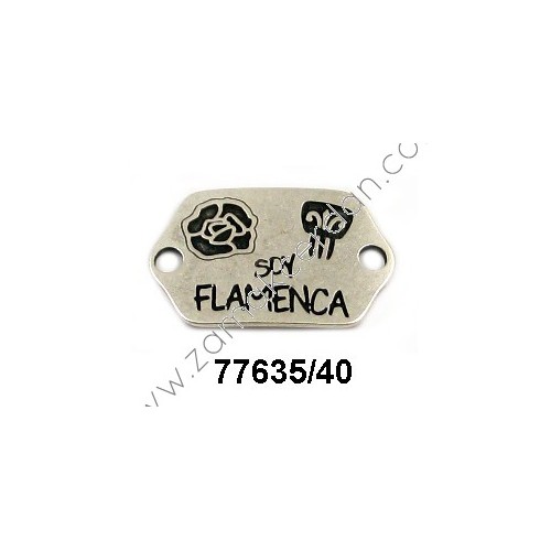 ENTREPIEZA CHAPA "SOY FLAMENCA"