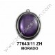 COLGANTE CON PIEDRA MORADO