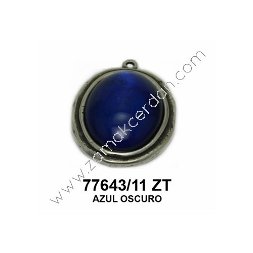 COLGANTE CON PIEDRA AZUL