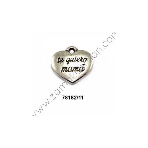 COLGANTE CORAZÓN "TE QUIERO MAMÁ"