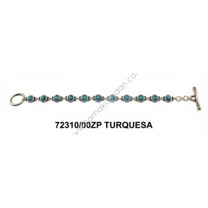 PULSERA COMPLETA CON TURQUESA PEQUEÑA
