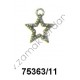 COLGANTE ESTRELLA CON PUNTOS