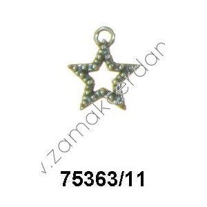COLGANTE ESTRELLA CON PUNTOS