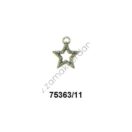 COLGANTE ESTRELLA CON PUNTOS