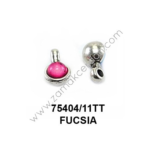 COLGANTE CON FUCSIA