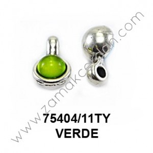 COLGANTE CON VERDE CLARO