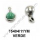 COLGANTE CON VERDE OPACO