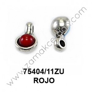 COLGANTE CON ROJO OPACO