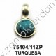 COLGANTE CON TURQUESA
