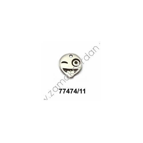 COLGANTE EMOTICONO GUIÑO Y LENGUA