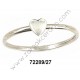 PULSERA ARO COMPLETO CON CORAZÓN