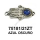 ENTREPIEZA MANO DE FÁTIMA XL PIEDRA AZUL OSCURO