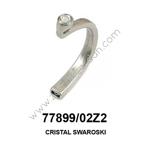 MEDIA PULSERA CON BRILLANTE PEQUEÑO