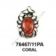 COLGANTE CANGREJO CON PIEDRA