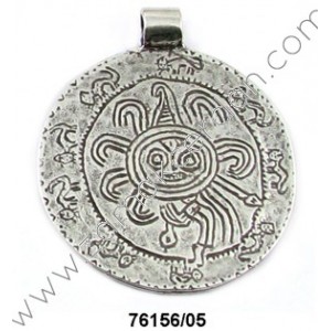 COLGANTE  MEDALLÓN AZTECA