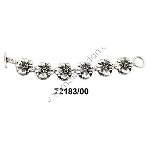 PULSERA COMPLETA FLORES