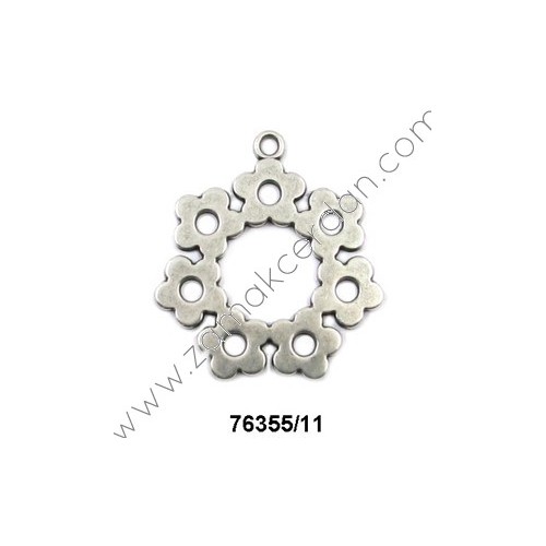 COLGANTE FLOR CON FLORES