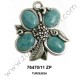 COLGANTE FLOR CON PIEDRAS