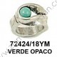 ANILLO RESINA VERDE CLARO