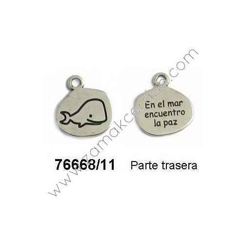 COLGANTE BALLENA "EN EL MAR ENCUENTRO LA PAZ"