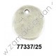 COLGANTE CHAPA REDONDA LISA IRREGULAR