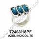 ANILLO LEBÉLULA SWAROVSKI AZUL CLARO