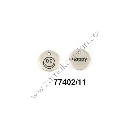 COLGANTE REDONDO CARA SONRIENTE "HAPPY"