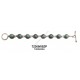 PULSERA COMPLETA CON TURQUESA MEDIANA