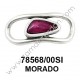 ENTREPIEZA OVALADA RESINA MORADO