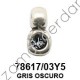 COLGANTE SWAROVSKI GRIS OSCURO
