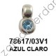 COLGANTE SWAROVSKI AZUL CLARO
