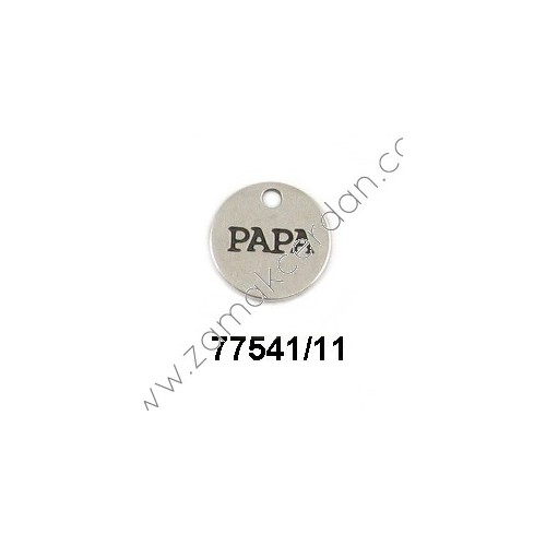 COLGANTE CHAPA REDONDA "PAPÁ"