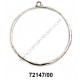 PULSERA ARO IRREGULAR CON ANILLA