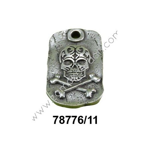 COLGANTE CHAPA MILITAR LISA
