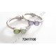 PULSERA COMPLETA SWAROVSKI AZUL CLARO