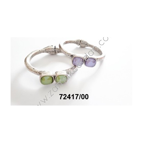 PULSERA COMPLETA SWAROVSKI AZUL CLARO