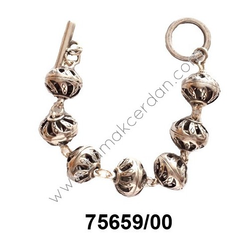 PULSERA COMPLETA CORAZONES COLGANDO PEQUEÑOS