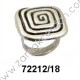 ANILLO ESPIRAL CUADRADA