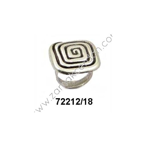 ANILLO ESPIRAL CUADRADA