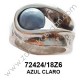 ANILLO RESINA VERDE CLARO