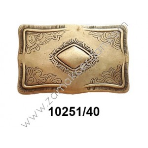 HEBILLA CHAPÓN VAQUERO TEJANO PASE 40