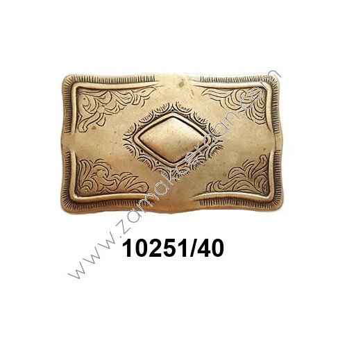 HEBILLA CHAPÓN VAQUERO TEJANO PASE 40